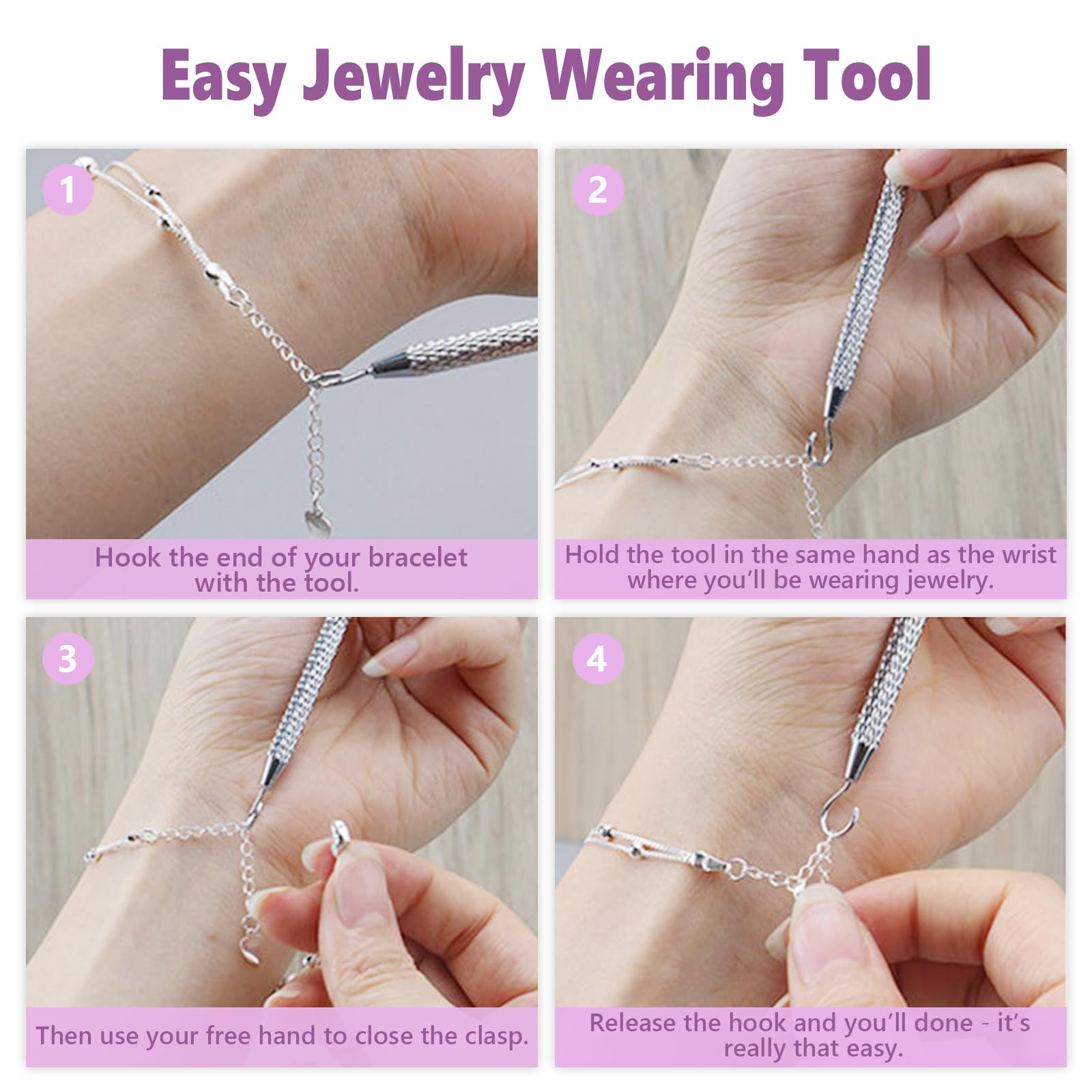 アクセサリー BN035 Hook connect bracelet gradually XL BN035 Hook connect bracelet gradually XL