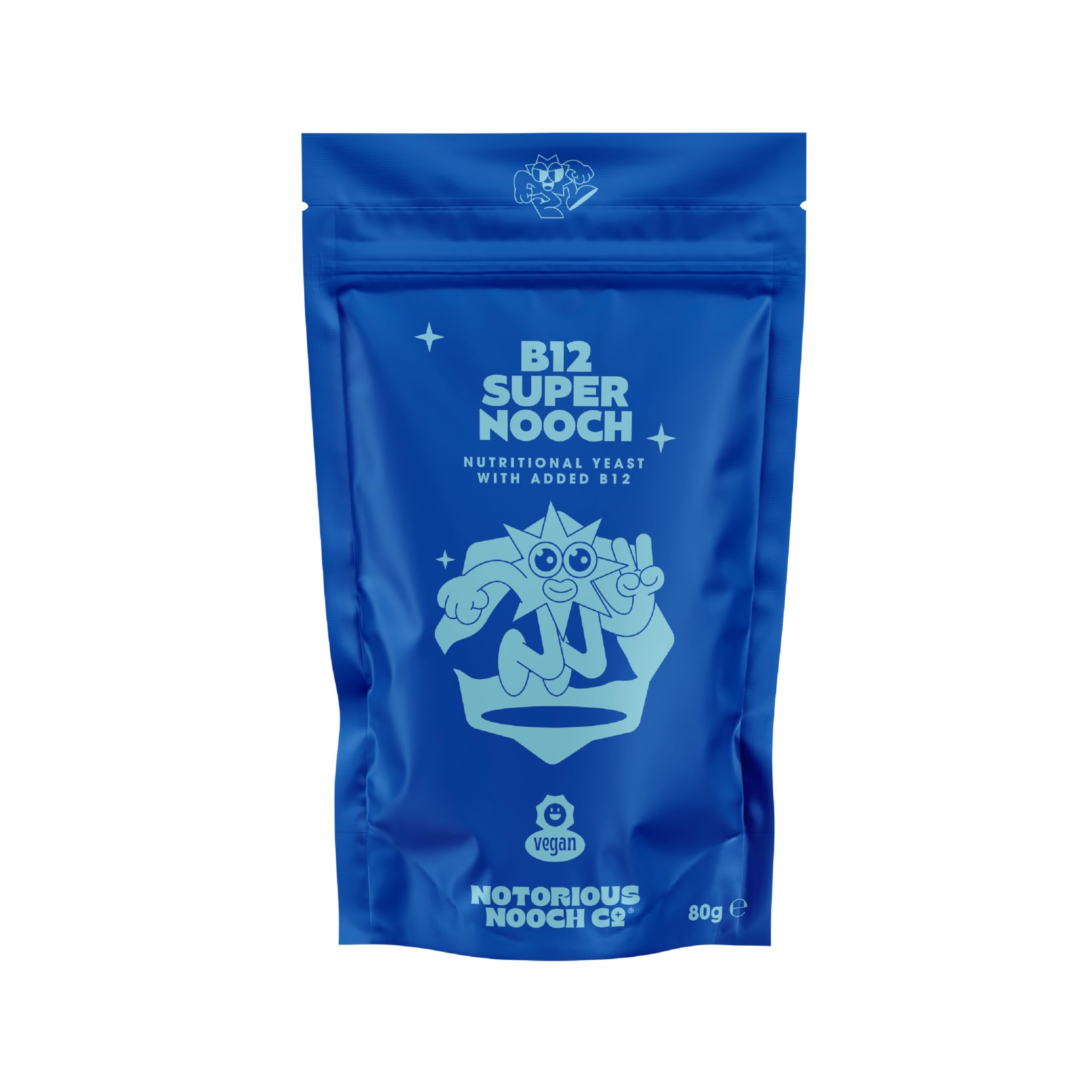 Notorious Nooch - Nutritional Yeast Flakes - Super Nooch B12 Seasoning 80g