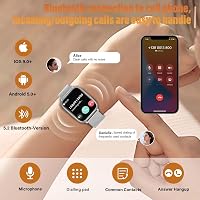 SLOKSFil Női Okosóra 1.83" Érintőkijelzővel - Fitness Óra Telefonhívás Funkcióval, Vérnyomás- és Pulzusmérő, 120+ Sportmód, IP68 Vízálló 2