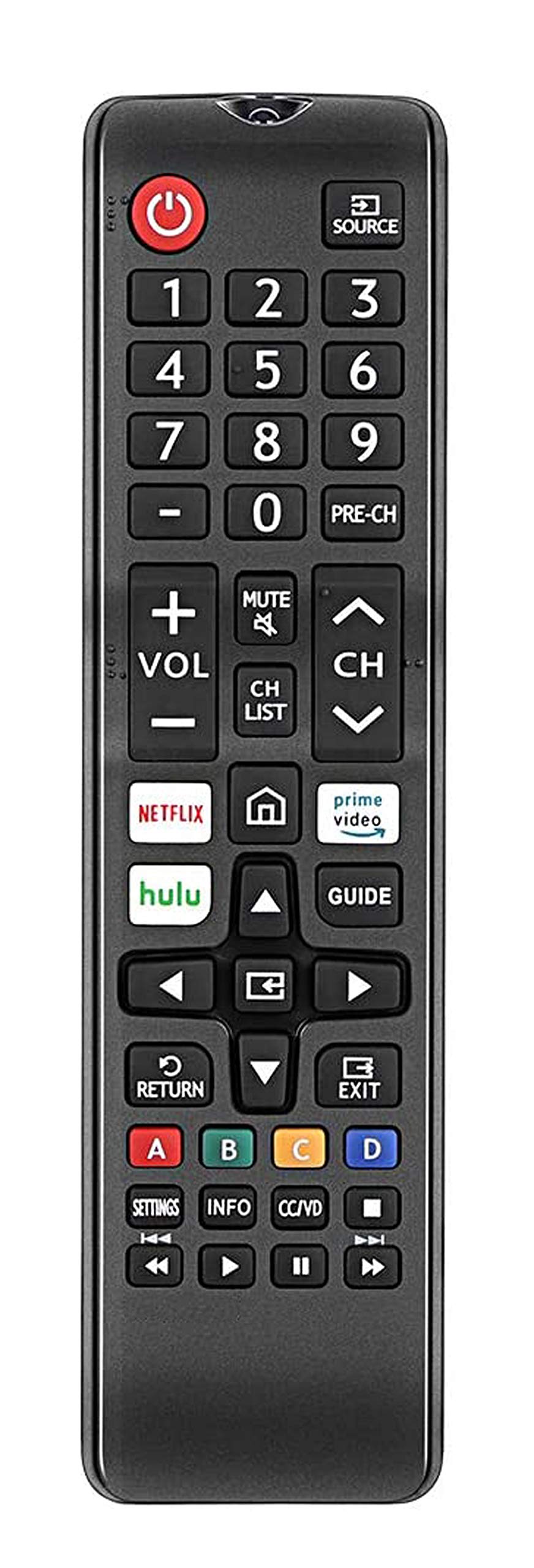 Universal Remote Compatible for Samsung UN55RU7300FXZA UN65RU7300FXZA UN50RU7200FXZA UN65RU7200FXZA UN58RU710DFXZA TV Control