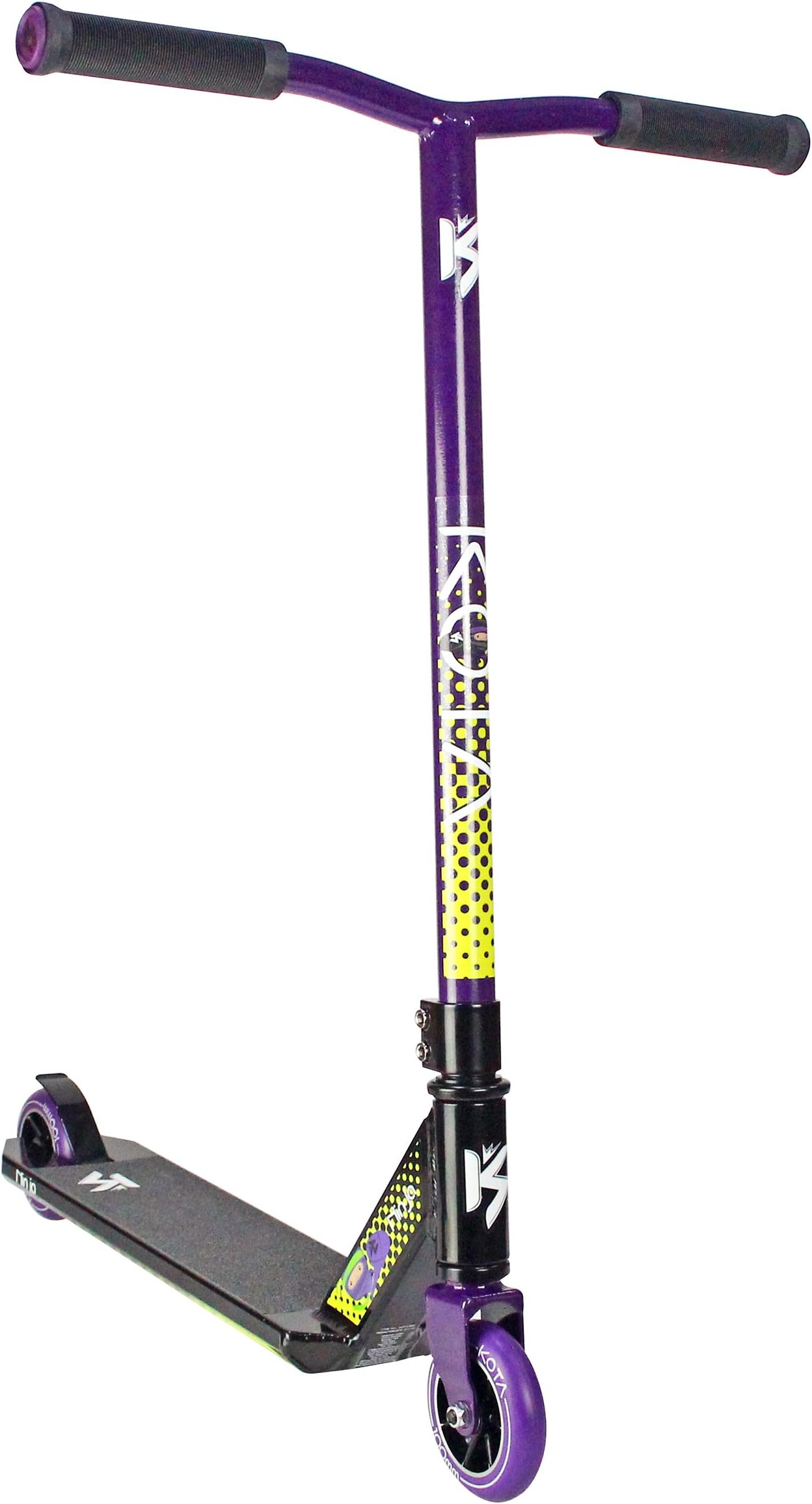 Kota Ninja Complete Pro Stunt Scooter (Black/Purple)
