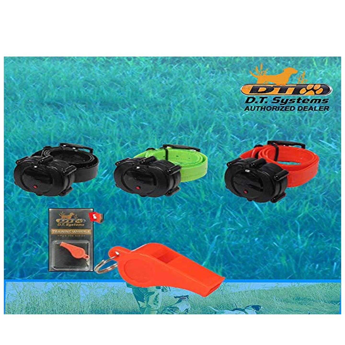 DT Systems Free Orange Pro Training Whistle and Micro IDT Plus Replacement or Add On Collar Receiver