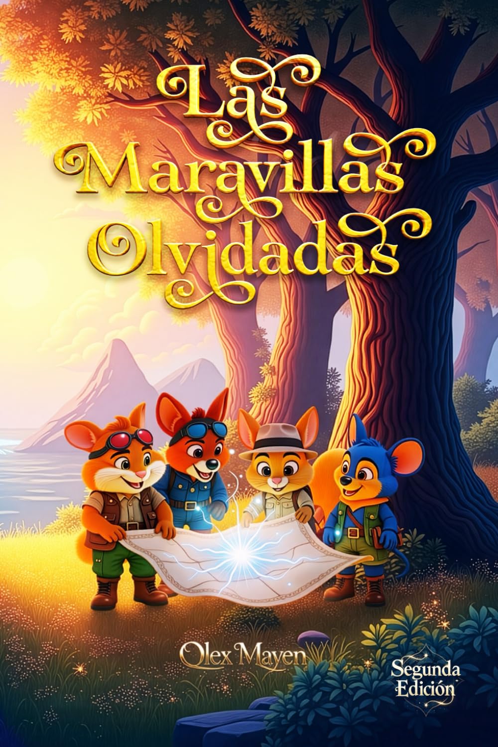 Las Maravillas Olvidadas: Un viaje fantástico lleno de misterios, criaturas mágicas, amistad verdadera y mundos secretos, paisajes encantadores.