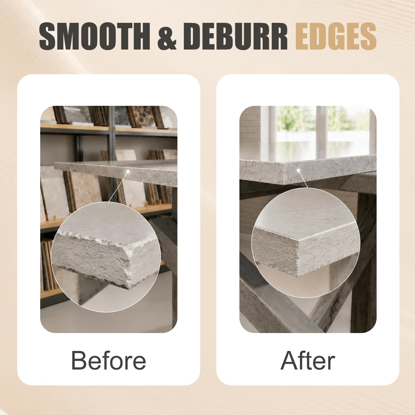 Diamond Sanding Blocks - Polishing Pads for Tile & Glass -6