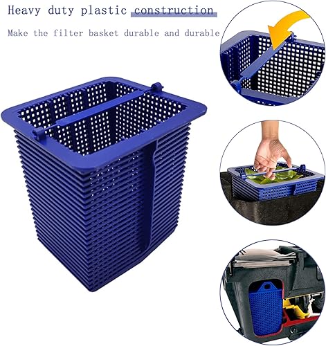 Miniatura 3 de Cesta de skimmer compatible con Hayward Super Pump - Cesta de repuesto duradera compatible con Hayward SP2607X10 SP2615X20XE SP1615X20 Bomba de