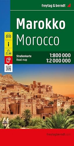 Marocco 1:800.000-1:2.000.000: Wegenkaart 1:800 000 / 1:2 000 000: 175