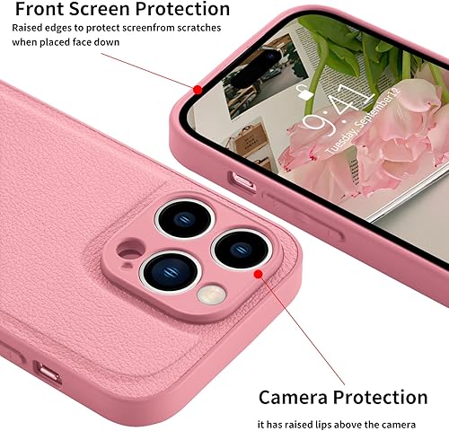 Miniatura 4 de MAYCARI Compatible con iPhone 11 Funda de Cuero para Teléfono para Mujeres, Funda Sólida de Lujo para Chicas de Moda, Funda delgada y Elegante