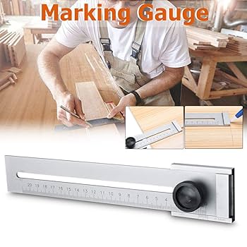 Amazon.co.jp: CarAngels 木工定規 ゲージ スライディングスコヤ