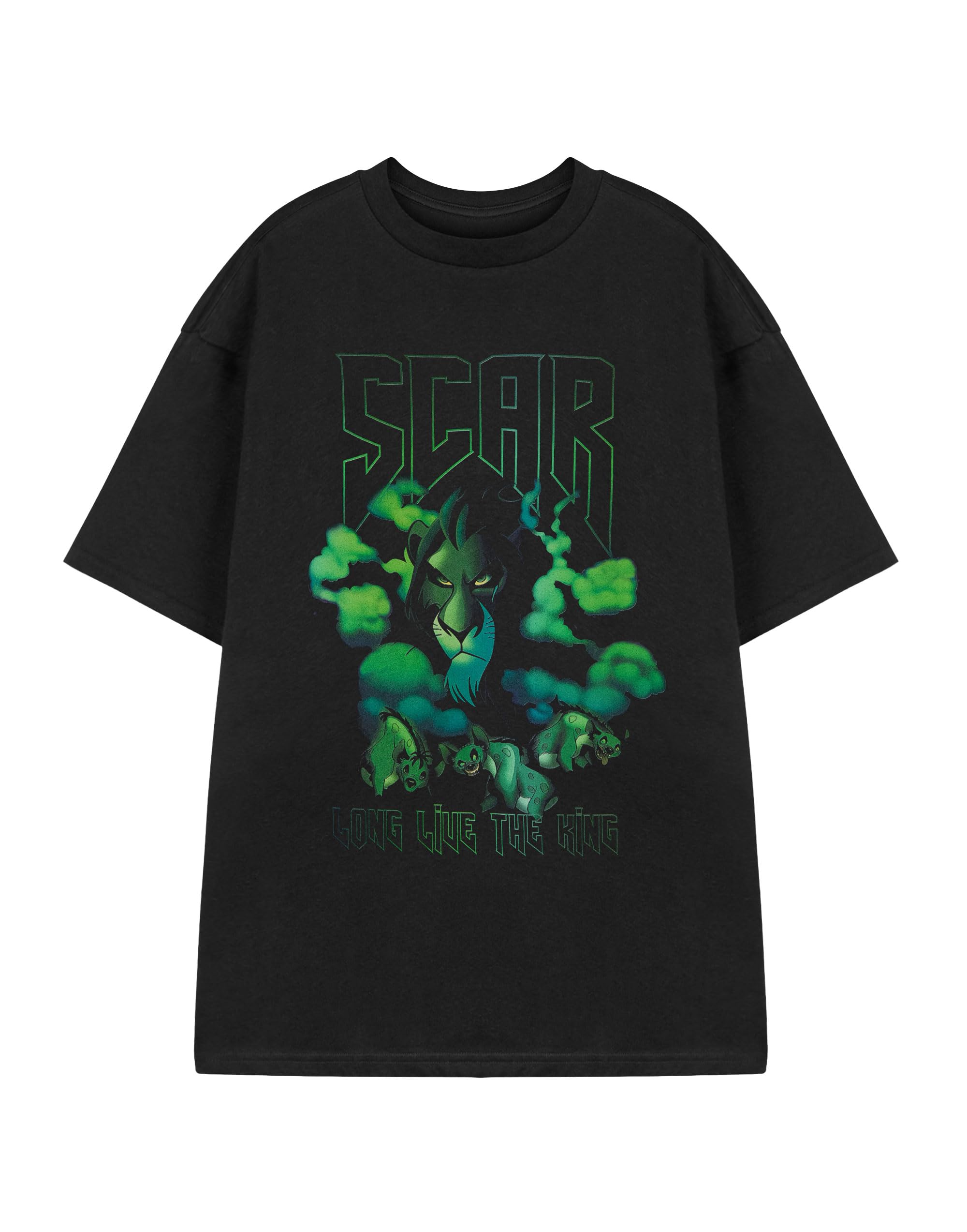 Disney Lion King Scar Graphic T-Shirt - Women's - Black - XXL