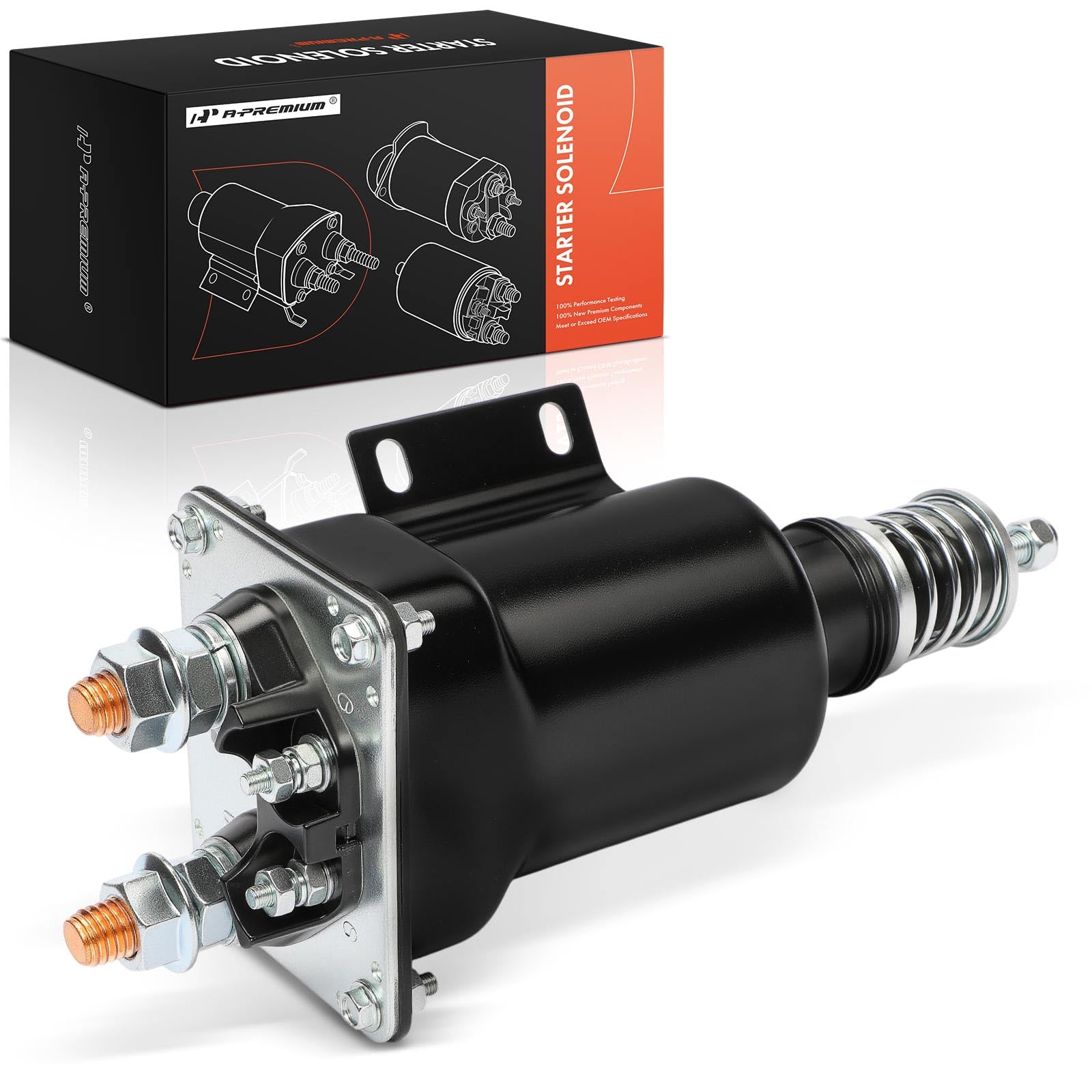 A-Premium Solenoide de arranque de 24 V | Compatible con el modelo Remy 50MT
