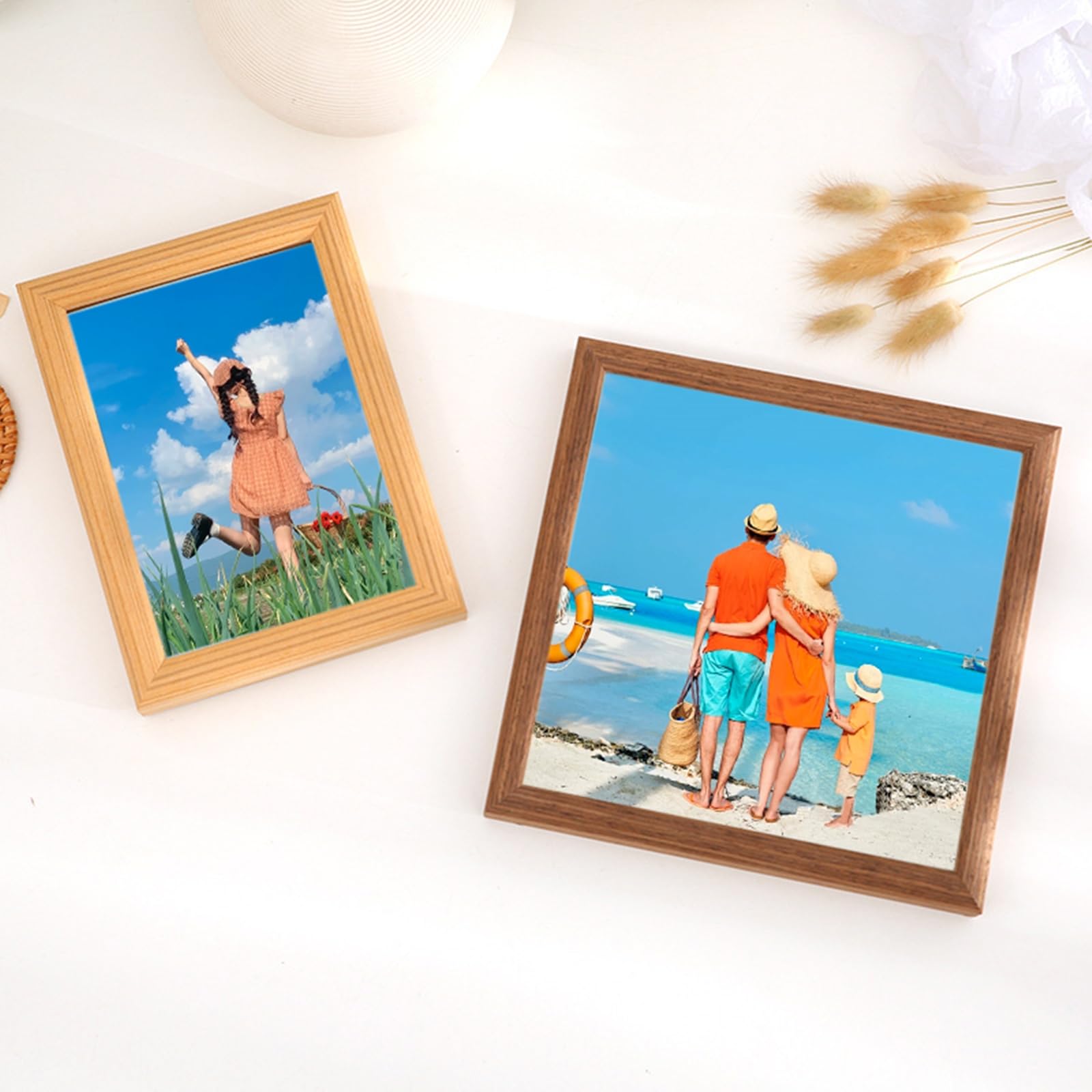 木製　大型額縁 美品 WESTERN PHOTO MOUNT #10000 Amazon.com - OKSQW 8 x 10 Rustic Wood Picture Frame with Cowboy