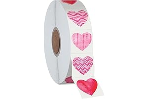 1200 PCS Heart-shaped Valentine Sticker