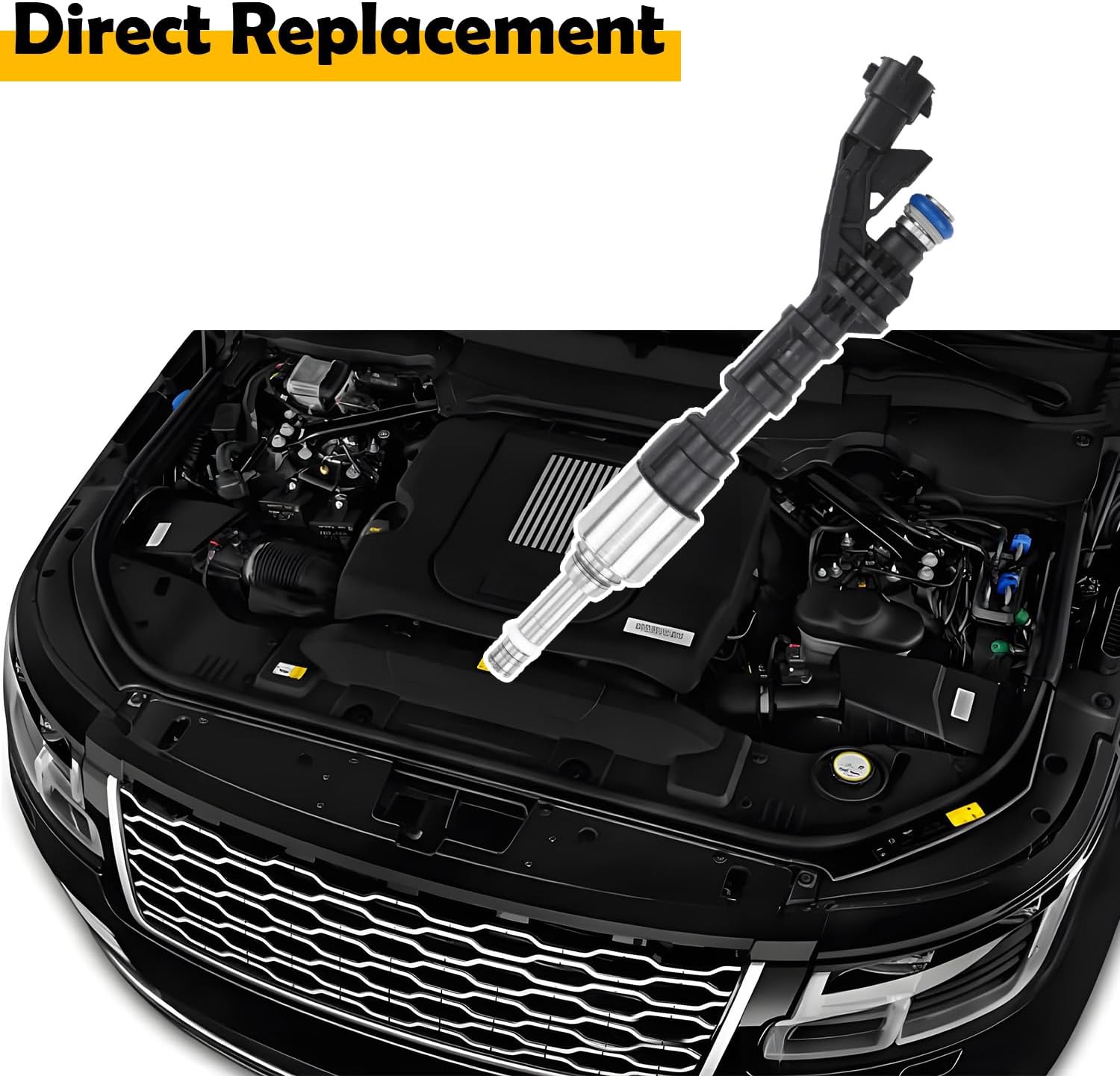 LR105431 Fuel Injector Compatible with Land Rover LR4 / Discovery 4 V6 3.0L 2014-2016, Range Rover & Sport 2015-2020, Discovery 5 2017-2020