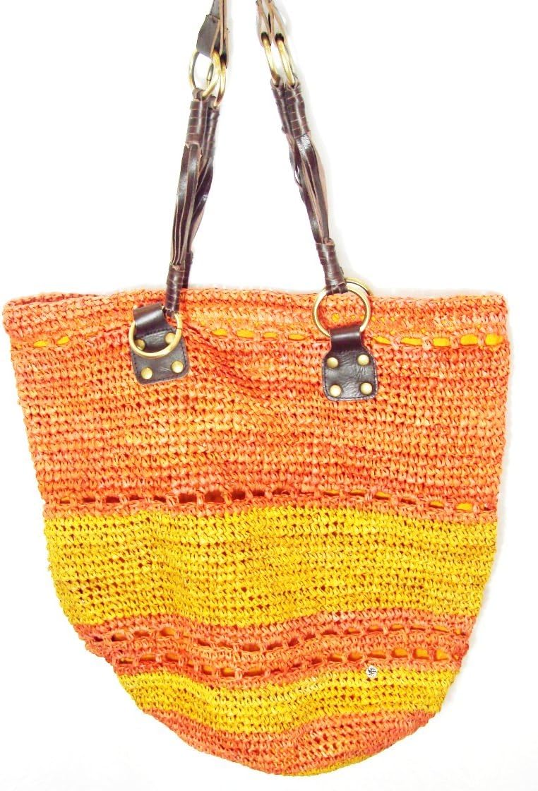 FLORA BELLA STRAW HANDBAG
