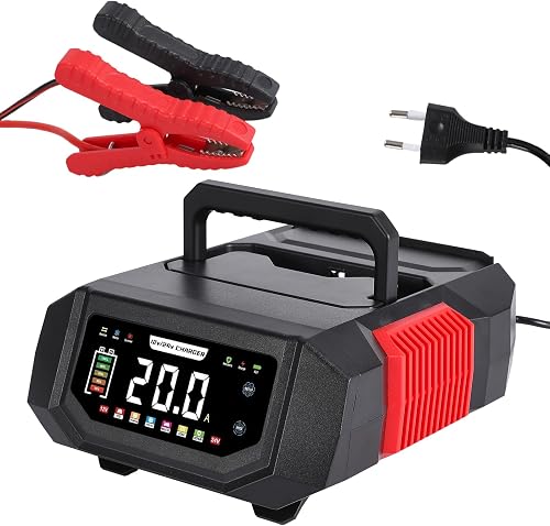 Chargeur Batterie Voitures 12V/24V 20A Intelligent Rép HAUSPROFI