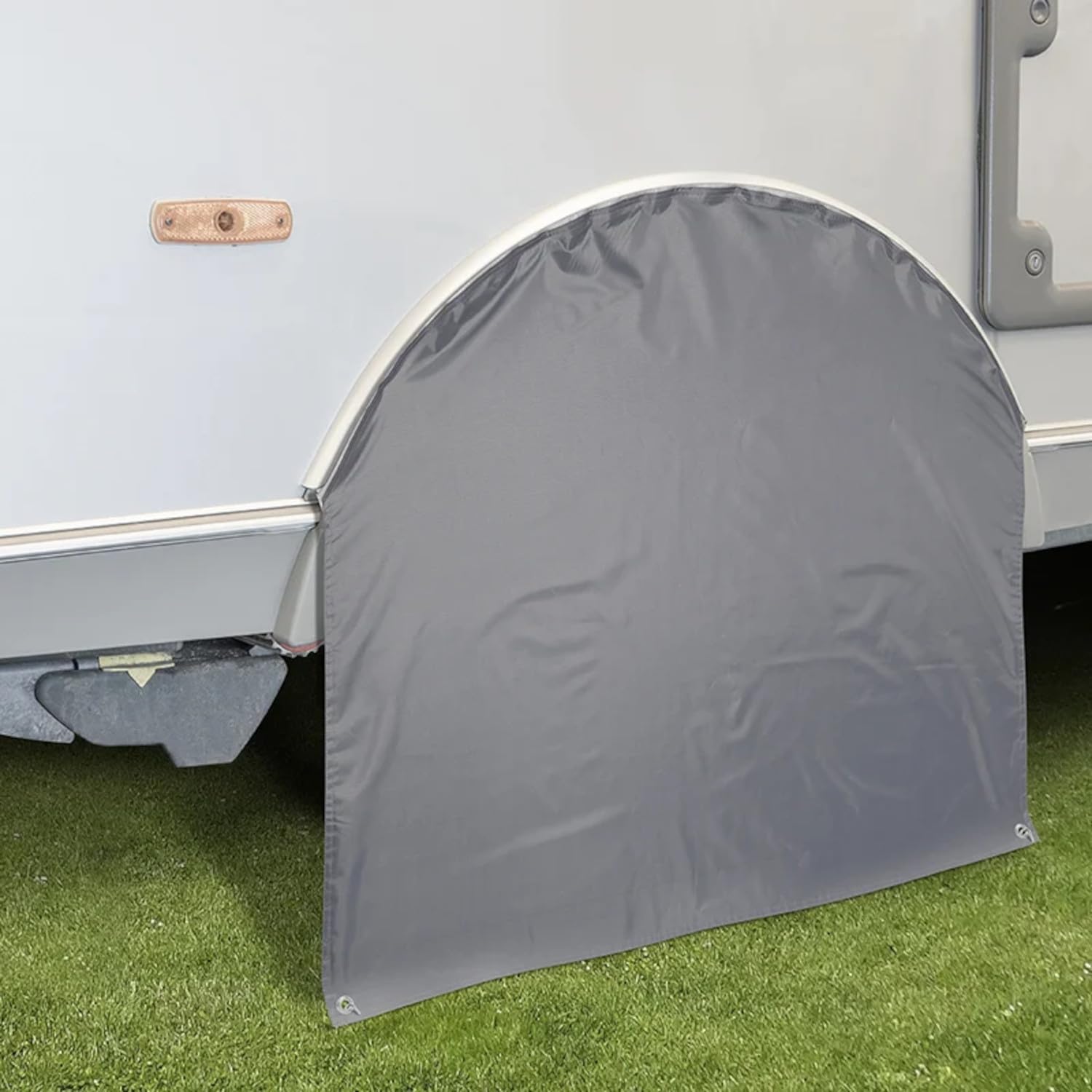 BWI Housse de protection pour roue de caravane 88 x 89 cm
