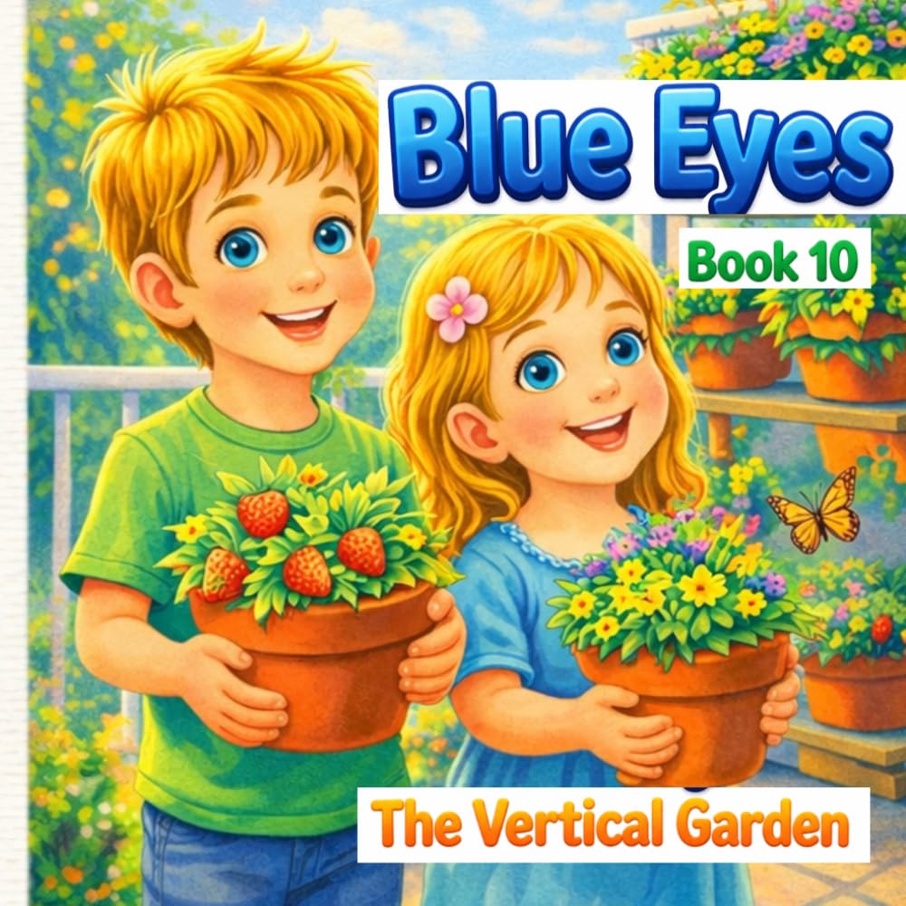Blue Eyes: The Vertical Garden Adventure: Growing Big Dreams in Small Spaces