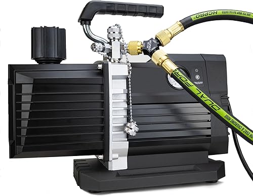 Miniatura 7 de HCPRO Kit de evacuación de doble fuerza, manguera de 38 pulgadas y 6 pies con herramienta de extracción de núcleo de válvula nominal de vacío, 516