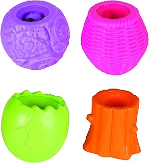 Raymond Geddes Squeeze ‘N’ Pop Toy (24 Pack) - Squishy Animal Squeeze Toy for Kids - Relaxing Popper Toy