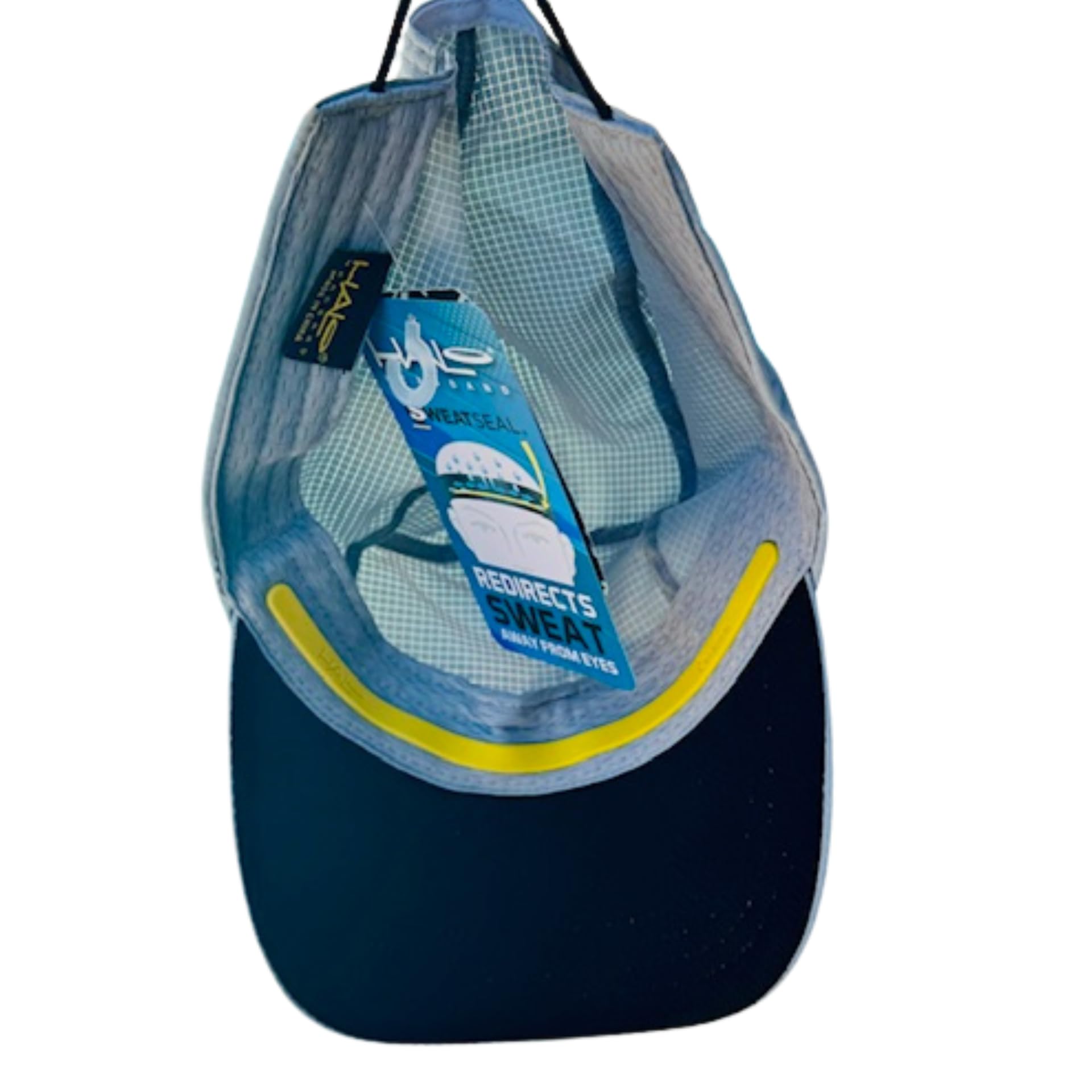 Halo Performance Casquette de volley Poids plume Bandeau anti-transpiration à l'intérieur du chapeau Pas de transpiration dans les yeux et pas de maux de tête