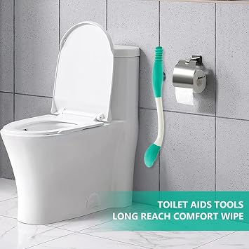 15.7 Butt Wiper for Fat People Extra Long, Bottom Scrubber Wiping Assistance Tool Disabled Women Men, Toilet Aid Buddy