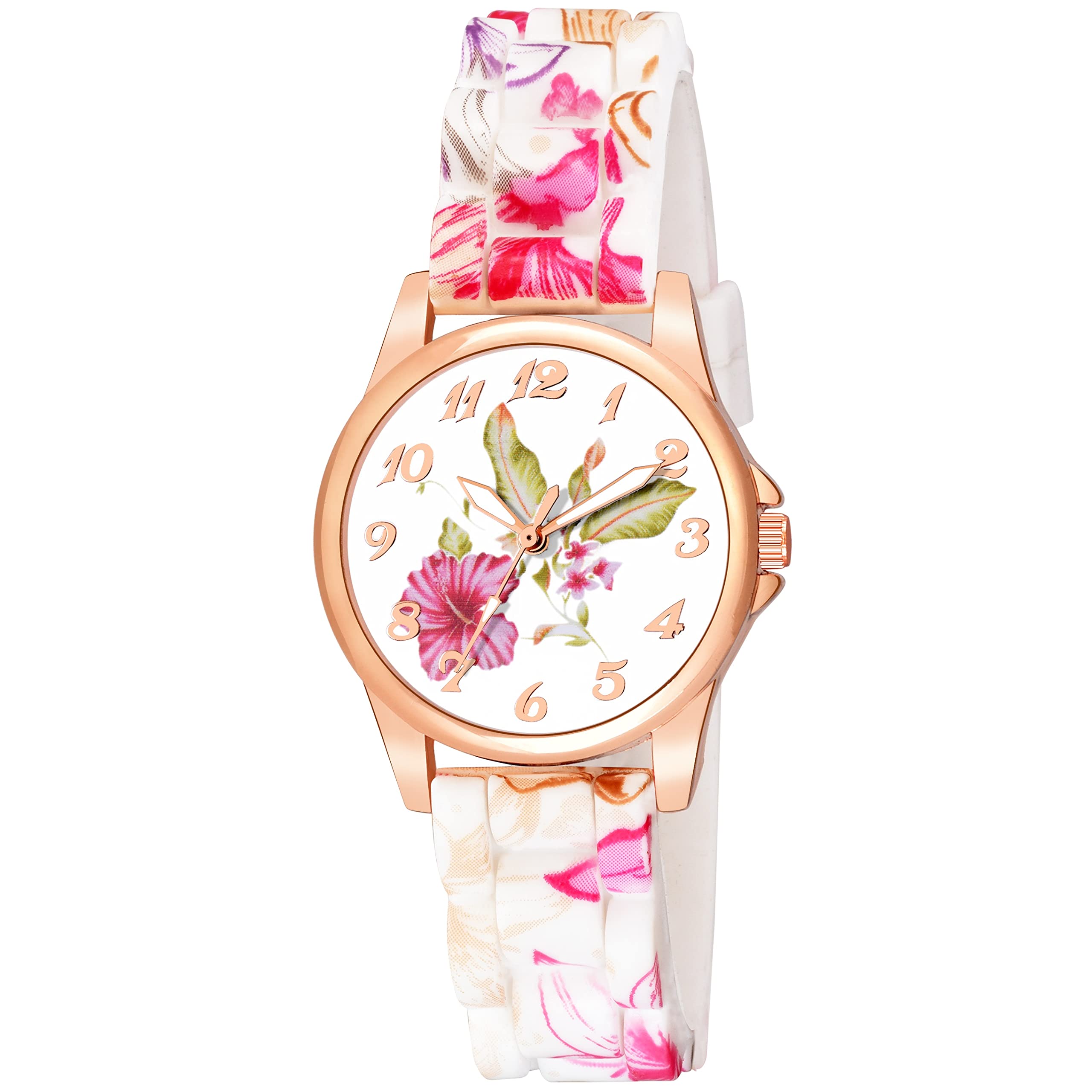 GIRISA Analogue Soft Silicon Strap Multi-Color Dial Girls Watch 01 (B0BMB92RDC) Amazon Price History, Amazon Price Tracker