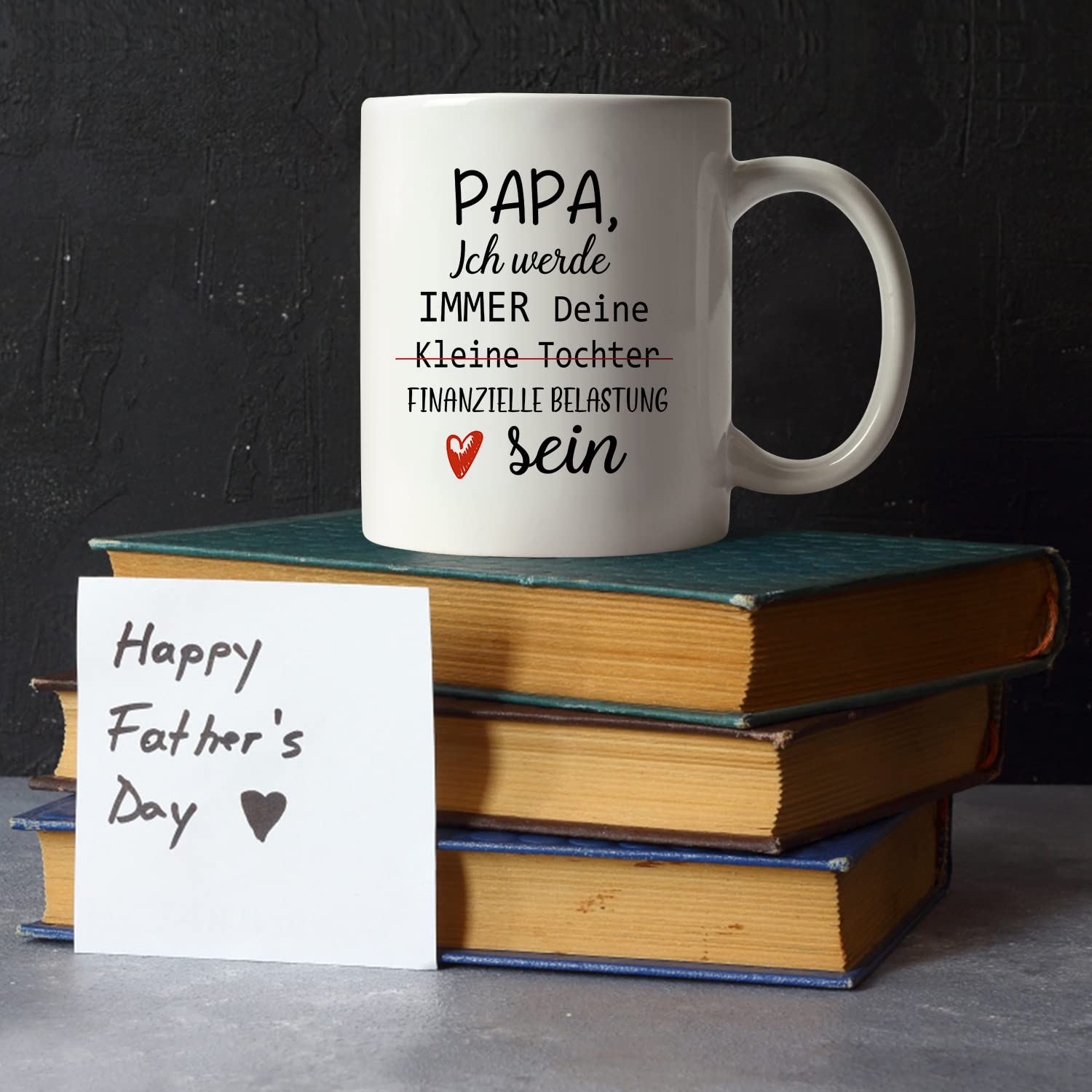 Tazzina da caffè con piattino - Papà