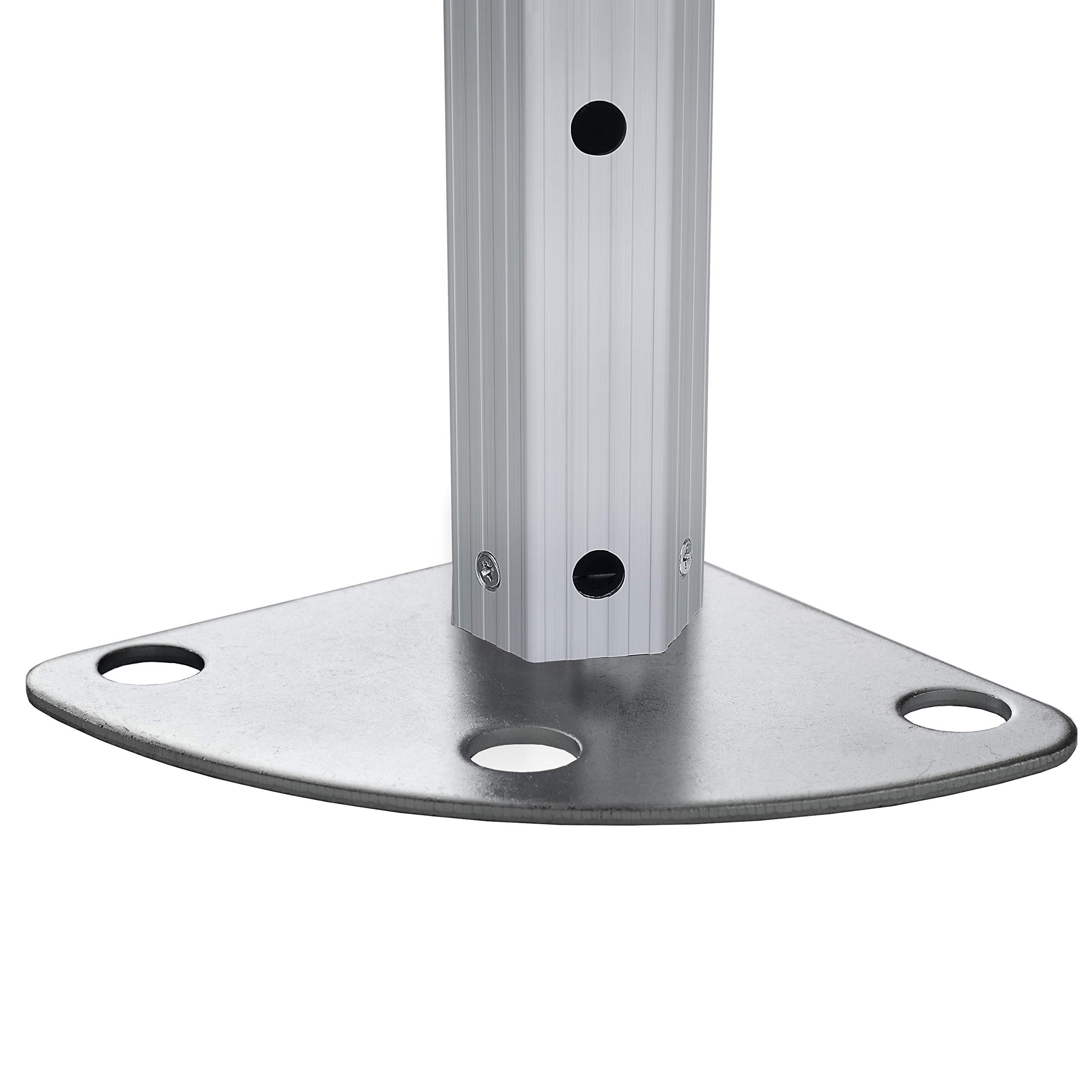 TOOLPORT 3x3 m Tonnelle Pliante Alu, PES 800, Blanc