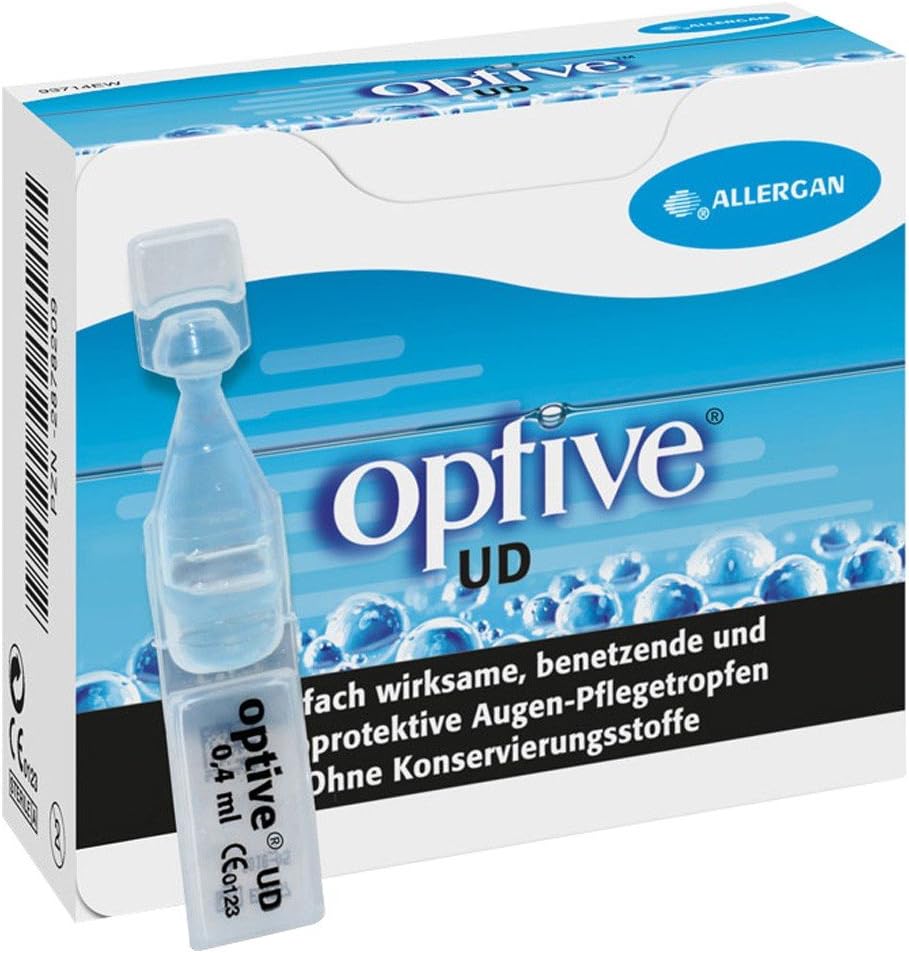 Optive Fusion UD Eye Drops 30 Dose unique Flacons x0,4ml, Amazon.fr