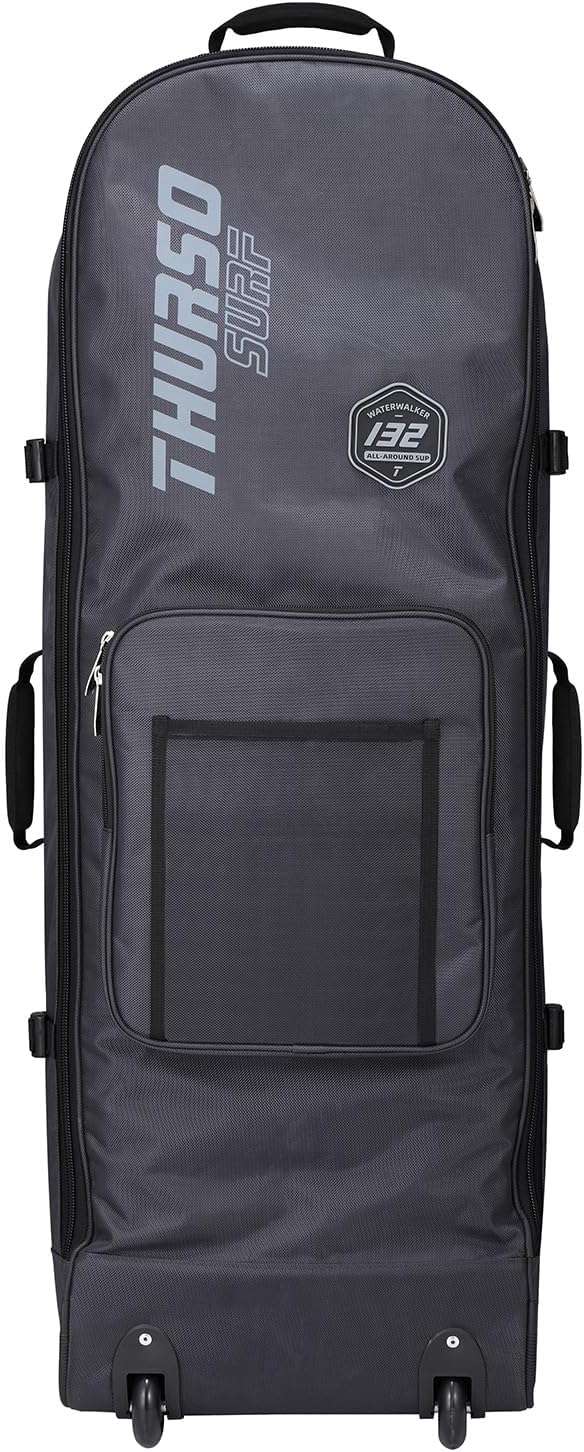 THURSO SURF Inflatable Paddle Board Bag with Wheels SUP Roller Backpack Replacement Fits Any iSUP Up to 12'6 and Accessories Large Capacity Paddleboard Bag Travel Carrying Backpack
