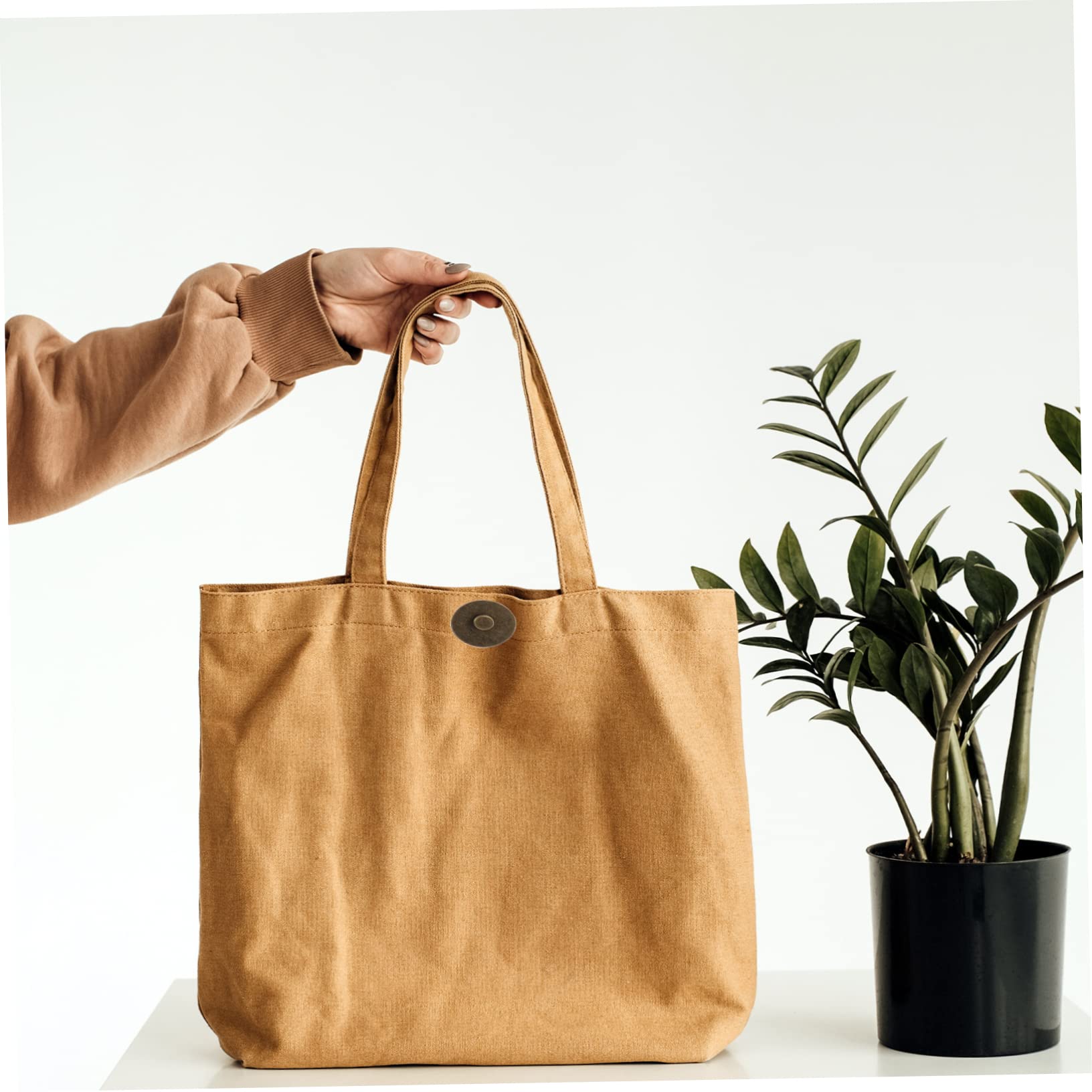 SHINEOFI 60sätze Magnetknöpfe Für Taschen Hochwertige Druckknöpfe Ohne Nähen Für Kleidung Handtaschen Und Bastelprojekte Einfache Installation Inklusive Aufbewahrungsbox