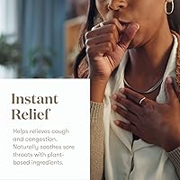 Vista 4 de Thieves - Gotas para la tos de aceite esencial de 30 unidades con infusión de aceite esencial Young Living