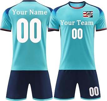 Personalized Soccer Jersey for Kids Boys Men Custom Soccer Jersey Youth Girls Uniformes de Futbol Soccer para Hombres
