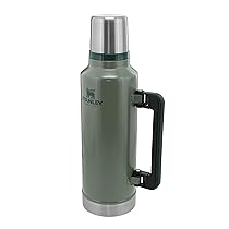 Stanley 1913 Classic Legendary Thermos 1.9L – Mantiene La Temperatura 45 Ore (Caldo, Freddo) – Borraccia Termica – Senza BPA – Acciaio Inox – Termos – Hammertone Green