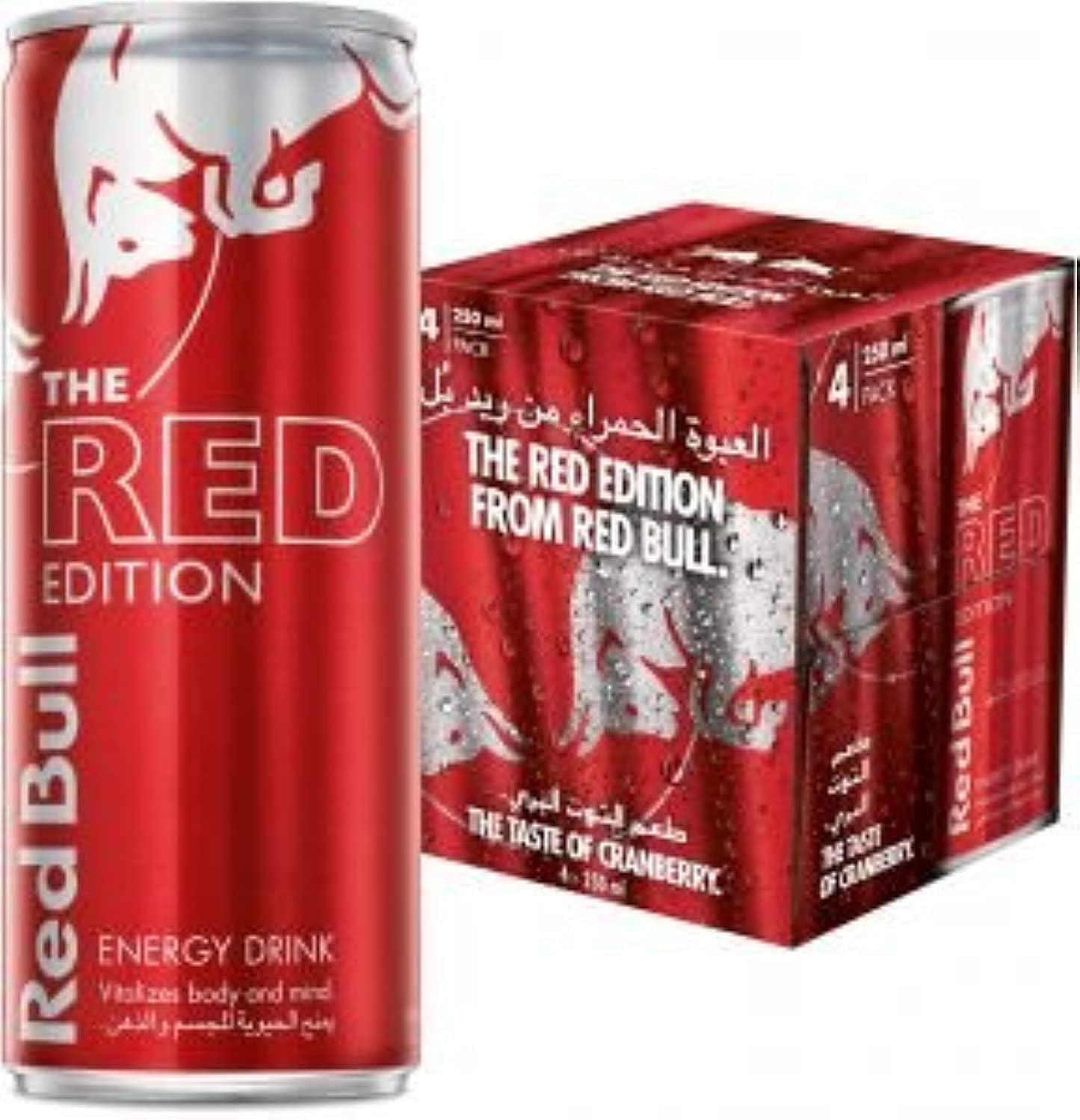 Red BullEnergy Drink Red Edition 4 x 250ml