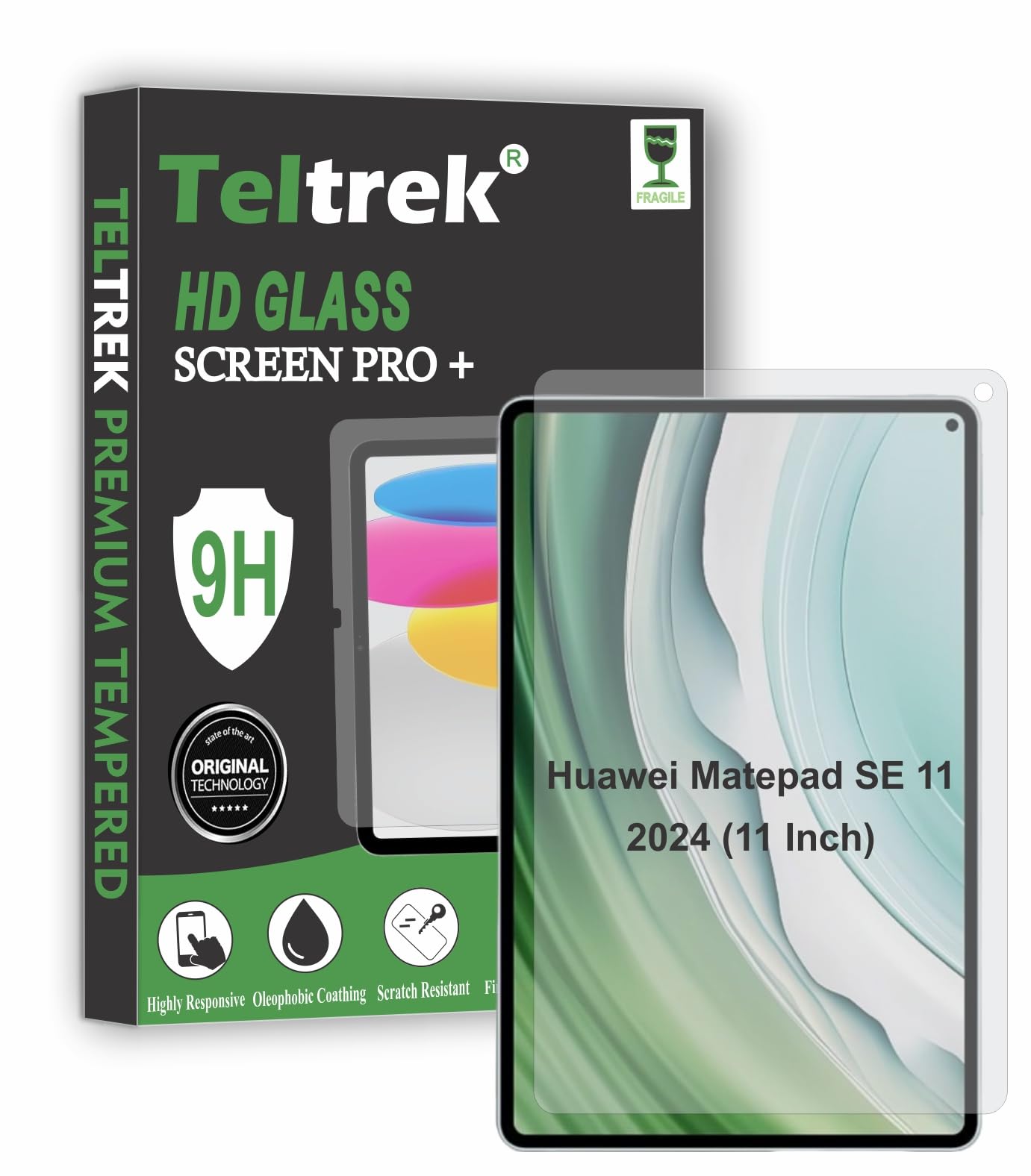TELTREK Screen Guard Compatible With Huawei Matepad SE 11 2024 (11 Inch) Flexible 9H Hardness Fiber Screen Protector Not a Tempered Glass. (B0D9CZHGSG) Amazon Price History, Amazon Price Tracker
