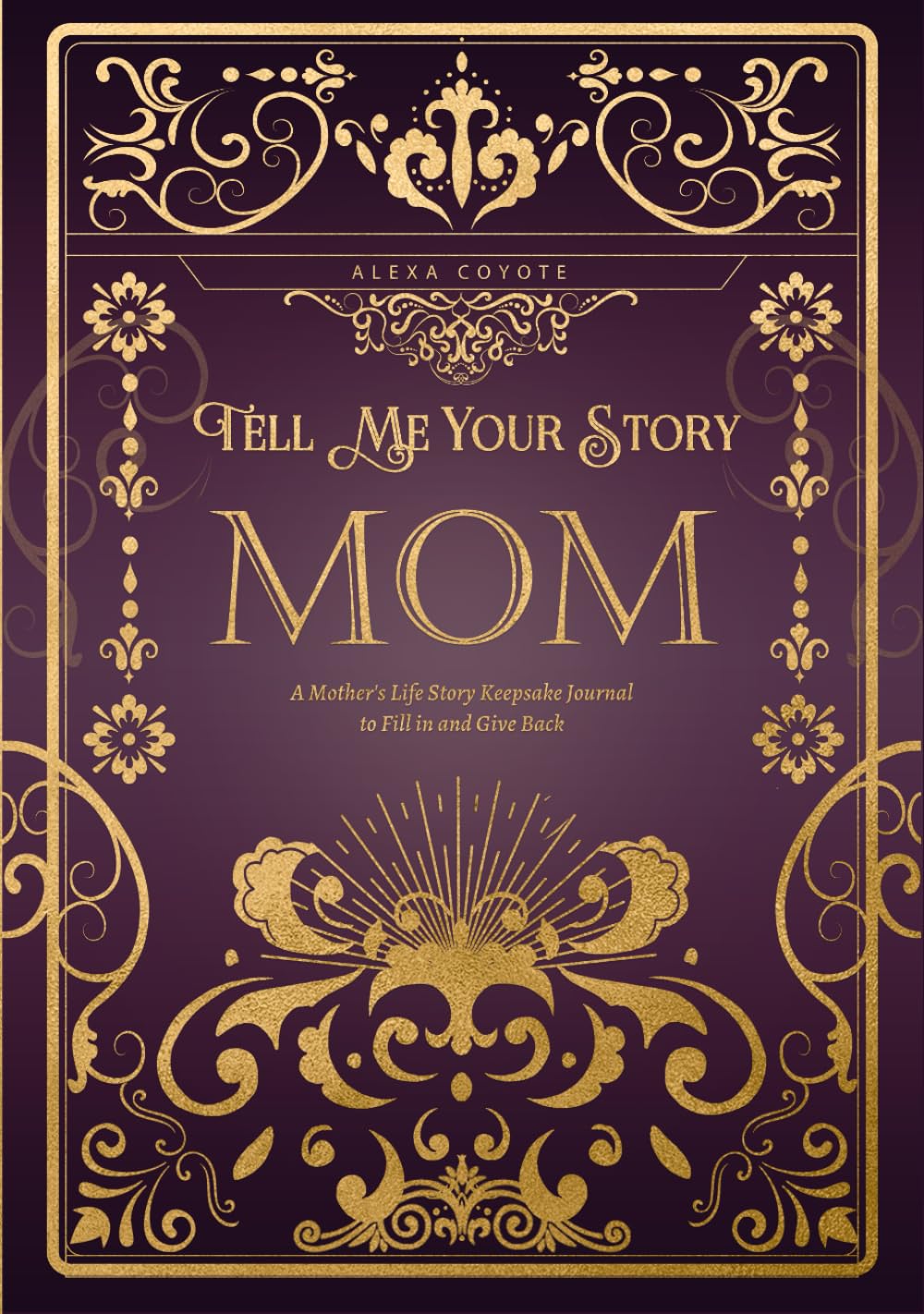 Mom Tell Me Your Story: A Mother's Life Story Keepsake Journal to Fill in and Give Back (Tell Me Your Story (Family Members' Stories))