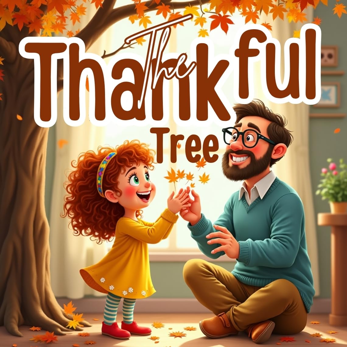 The Thankful Tree: A Heartwarming Thanksgiving Story for Kids Age 3-7: A Magical Tale of Gratitude, Family Traditions, and Love, Fall & Holiday Picture Book      Kindle Edition