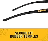 Vista 5 de DEWALT DPG51-1C Radius Clear 10 Base Curve Lens Protective Safety Glasses
