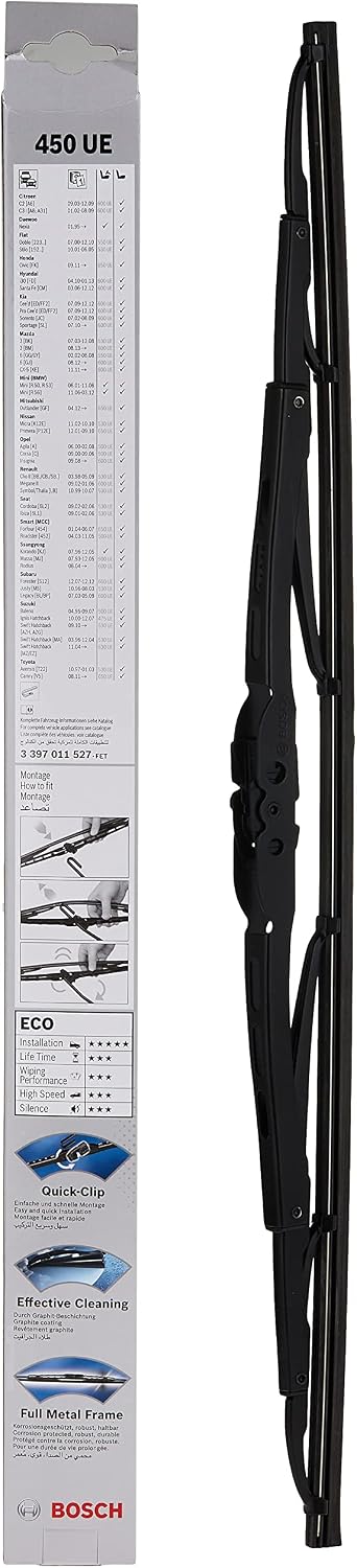 BOSCH ECO Front Windshield Wiper Blade 450mm 18" 450UE 3397011527