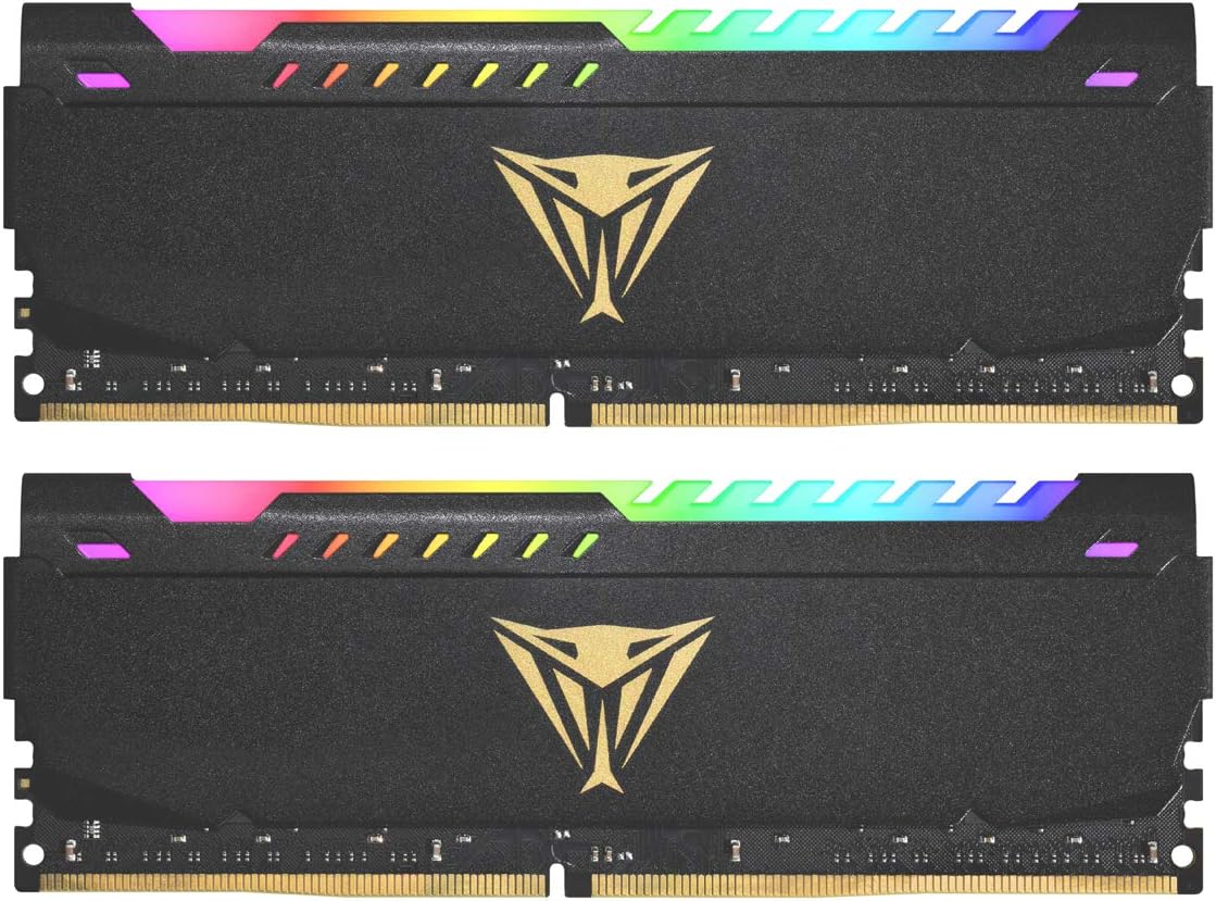 Patriot Viper Steel RGB DDR4 32GB (2 x 16GB) 3600MHz Kit - PVSR432G360C0K