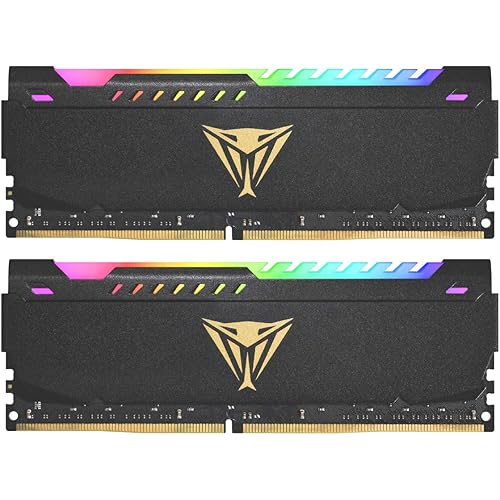 Patriot Memory Viper Steel RGB DDR4 16GB (2 x 8GB) 3600MHz Kit - PVSR416G360C0K