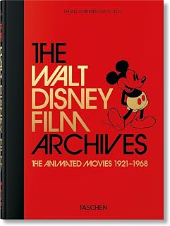 Walt Disney Film Archives: Animated Movies 1921-1968, 45th Edition TASCHEN Book - Rare Art & Storyboards