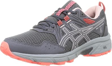 Amazon.com: ASICS Women's Gel-Venture 8 Running Shoe, Carrier Grey Ginger  Peach, 9 UK : Ropa, Zapatos y Joyería