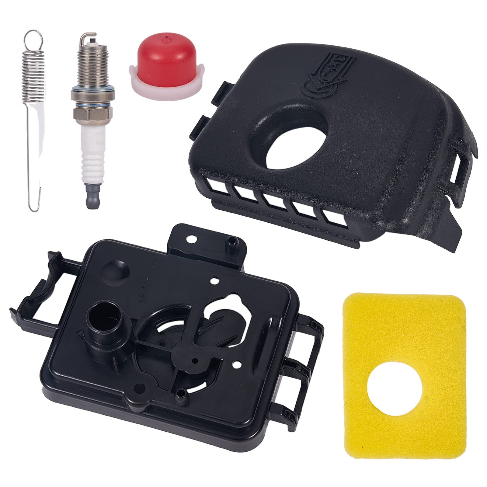 Mikatesi 595660 Air Cleaner Cover 595663 Air Filter Base Cover Kit For 450E 550E 550Ex 08P502 09P602 09P702 Mower Engines