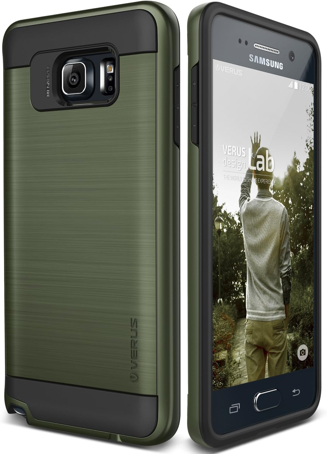 Galaxy Note 5 Case, Verus [Verge][Military Green] - [Heavy Duty][Military Grade Protection] For Samsung Note 5