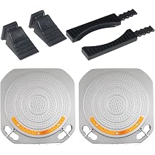Wheel Aligner System Turnplates Turntables Radius Plates with Scale 4 Ton Load Capacity for Alignment Scissor Lift 4-Post Lift