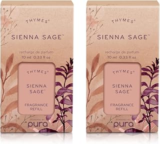 Thymes Sienna Sage Pura Smart Home Plug-in Diffuser Refills - Pack of 2