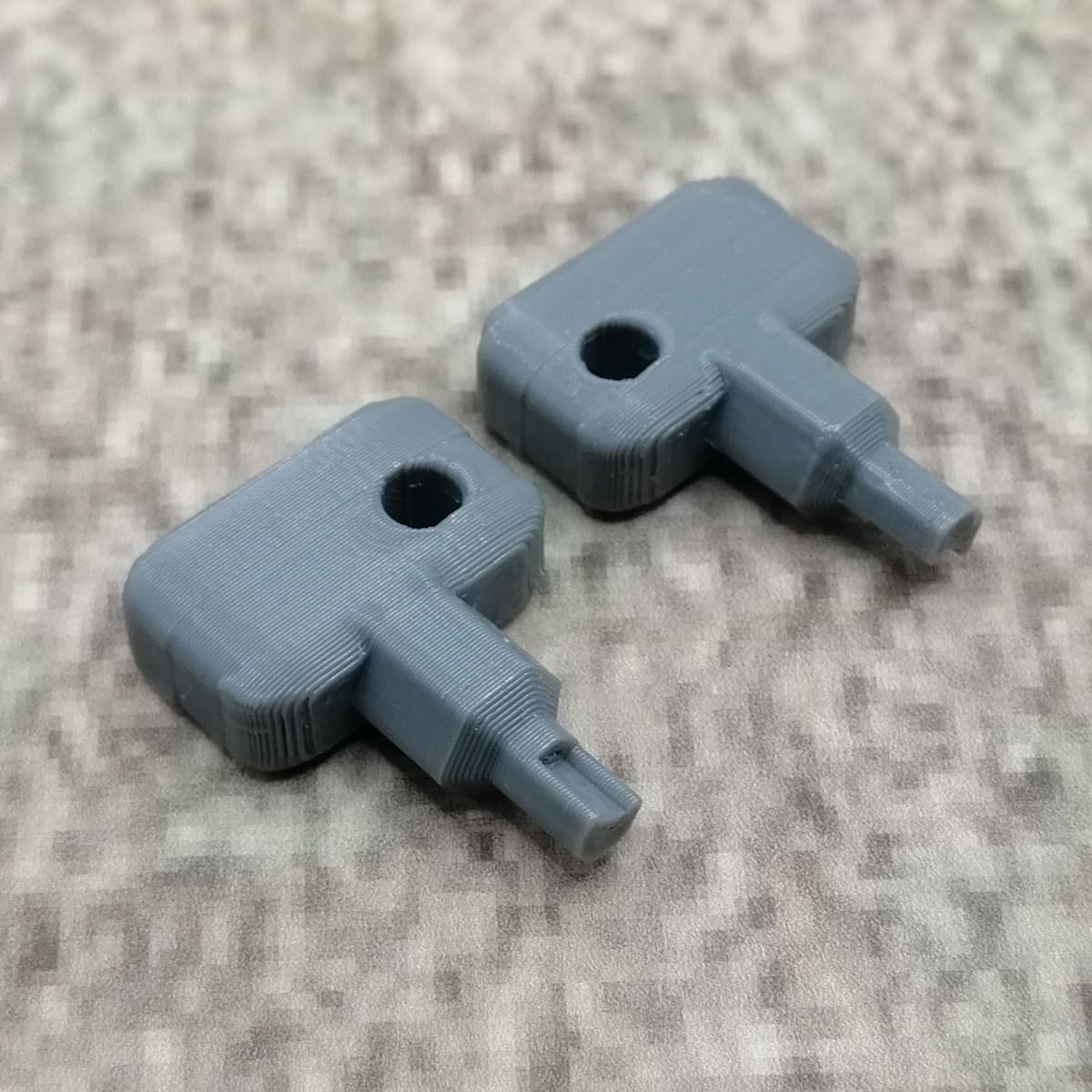 ULEIVA Ersatz Schlüssel 2X Grau kompatibel mit Synology NAS