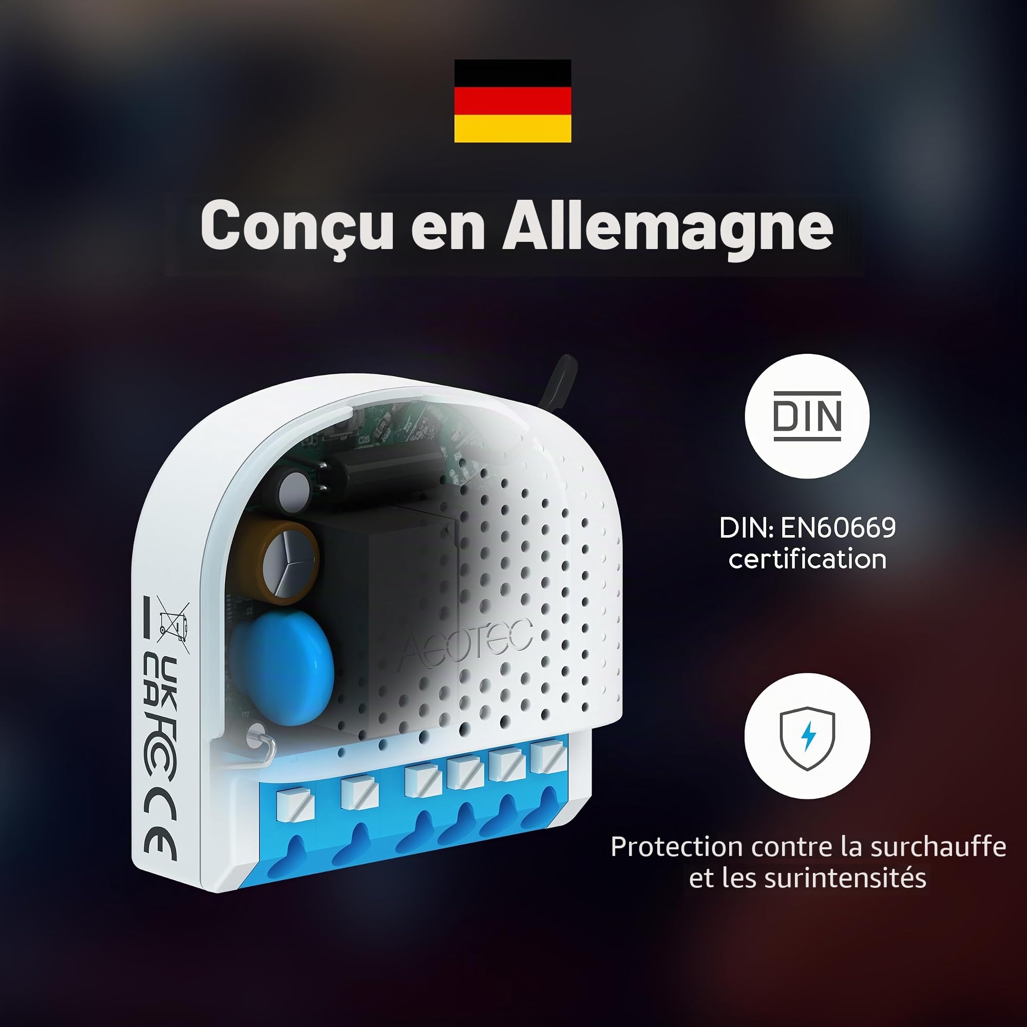 Aeotec Pico Dual Swi (Zigbee) AEOZZGA003